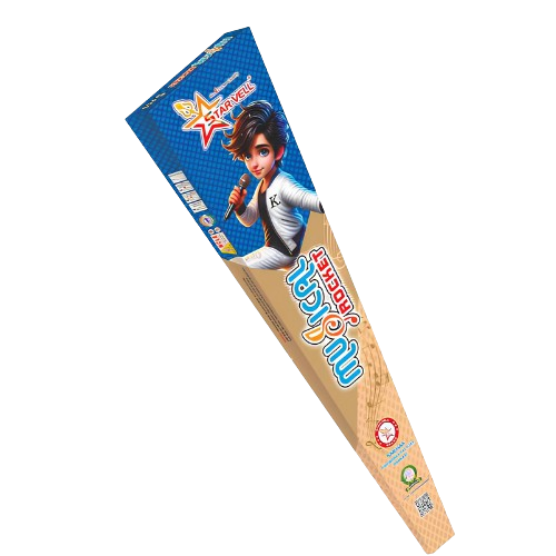 Whistling rocket